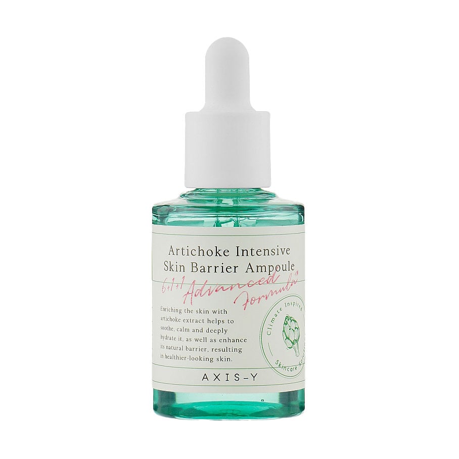 Заспокійлива та зволожувальна ампула для обличчя Axis-Y Artichoke Intensive Skin Barrier Ampoule, 30 мл